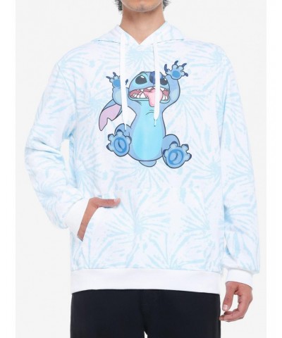 Disney Lilo & Stitch Climbing Tie-Dye Hoodie $14.01 Hoodies