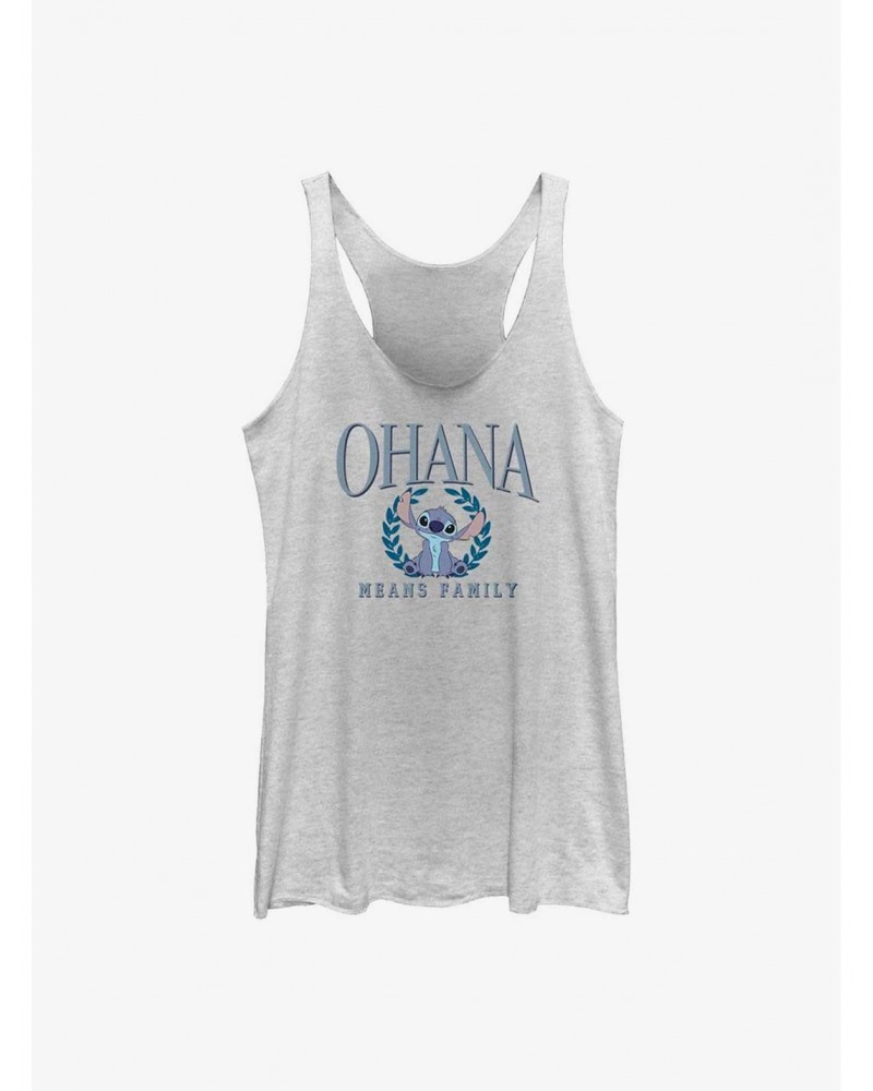 Dsny Lilo Stch Stitch Collegiate Girls Raw Edge Tank $9.53 Tanks