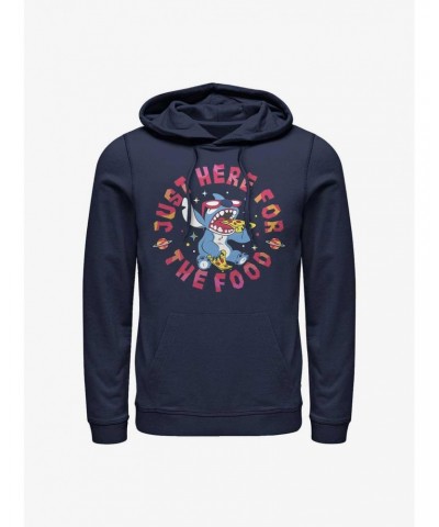 Disney Lilo & Stitch Just Here For The Food Hoodie $15.09 Hoodies