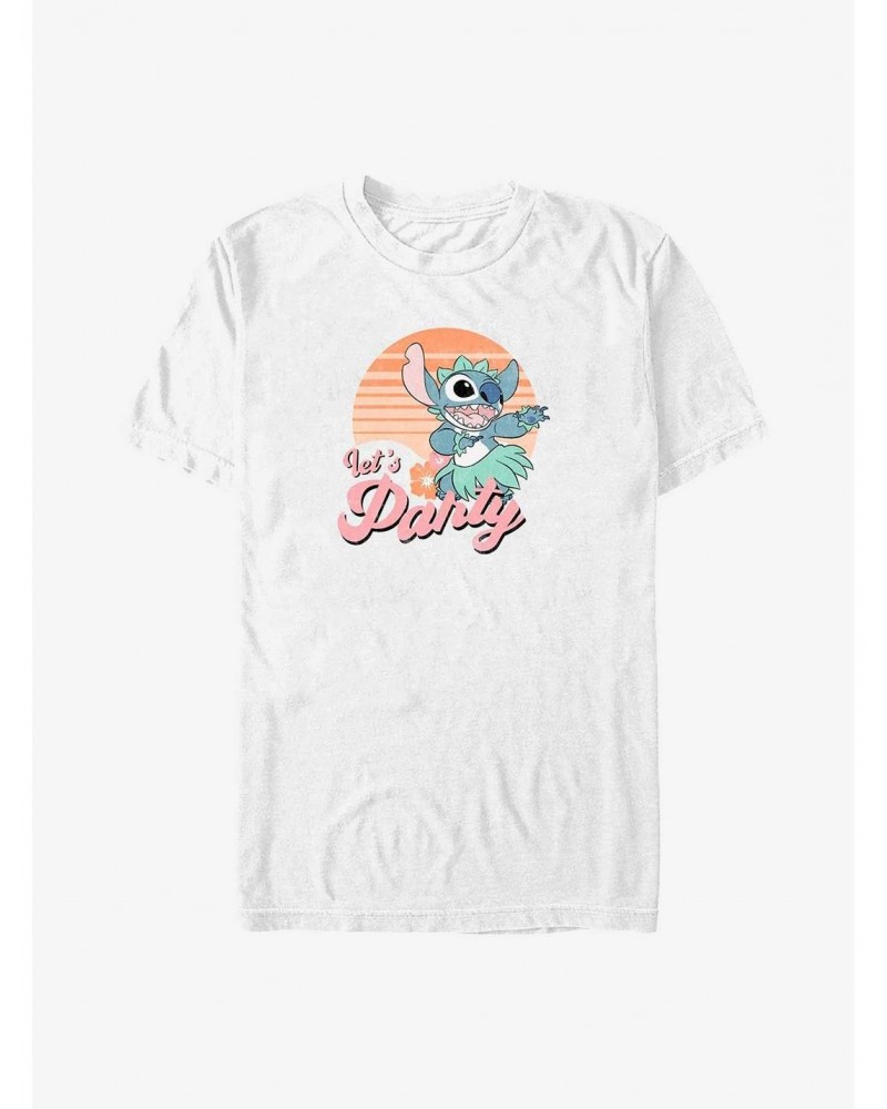 Disney Lilo & Stitch Let's Party T-Shirt $7.84 T-Shirts