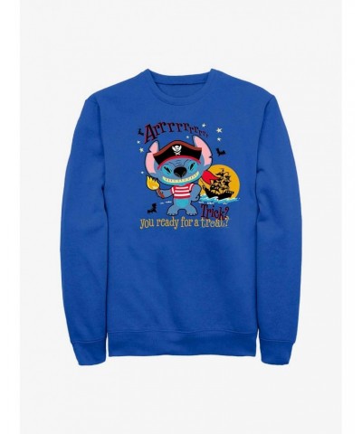 Disney Lilo & Stitch Pirate Stitch Sweatshirt $12.99 Sweatshirts