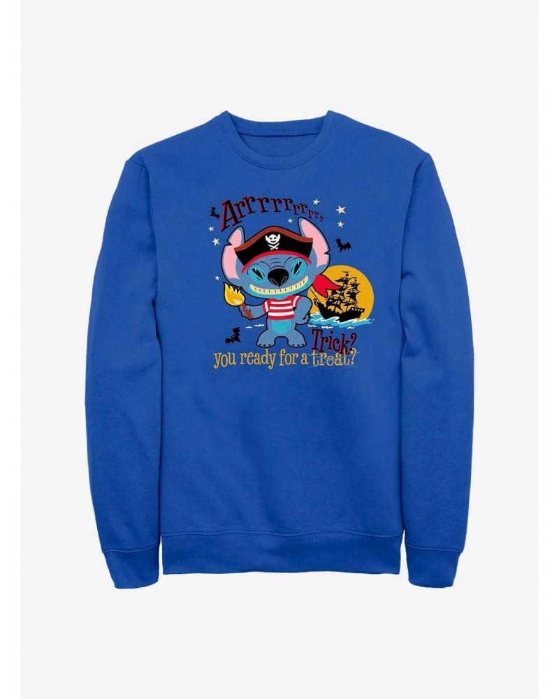 Disney Lilo & Stitch Pirate Stitch Sweatshirt $12.99 Sweatshirts