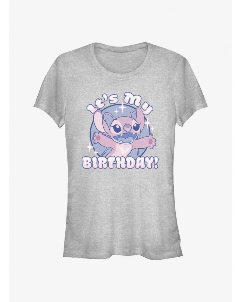 Disney Lilo & Stitch Angel It's My Birthday Girls T-Shirt $6.37 T-Shirts