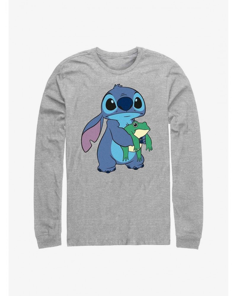 Disney Lilo & Stitch Froggie Long Sleeve T-Shirt $11.32 T-Shirts