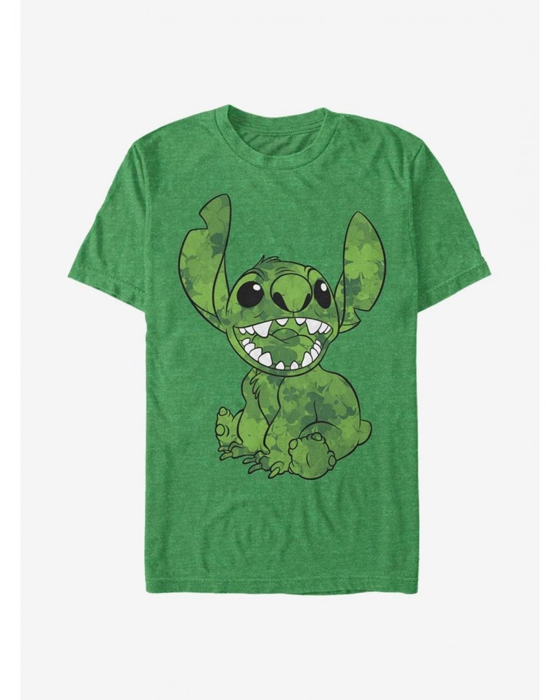 Disney Lilo & Stitch Clover Fill T-Shirt $7.65 T-Shirts