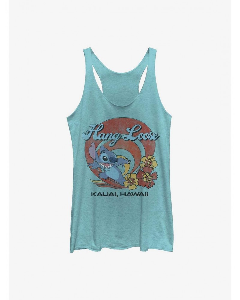 Disney Lilo & Stitch Hang Loose Girls Tank $7.04 Tanks