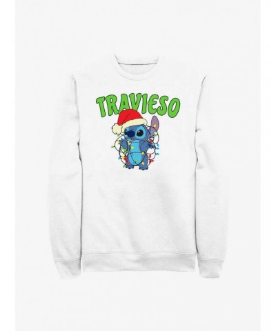 Disney Lilo & Stitch Travieso Naughty in Spanish Sweatshirt $13.87 Sweatshirts