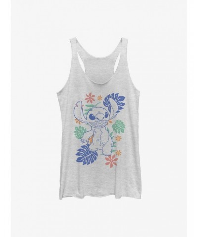 Disney Lilo & Stitch Tropical Stitch Girls Tank $6.42 Tanks