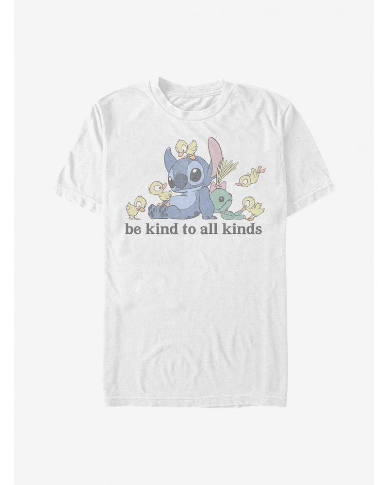 Disney Lilo & Stitch Be Kind To All Kinds T-Shirt $8.80 T-Shirts