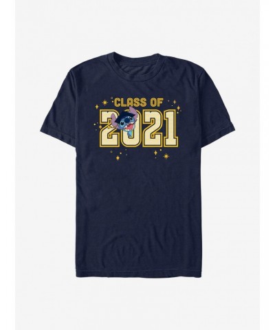 Disney Lilo & Stitch Class Of 2021 T-Shirt $7.65 T-Shirts