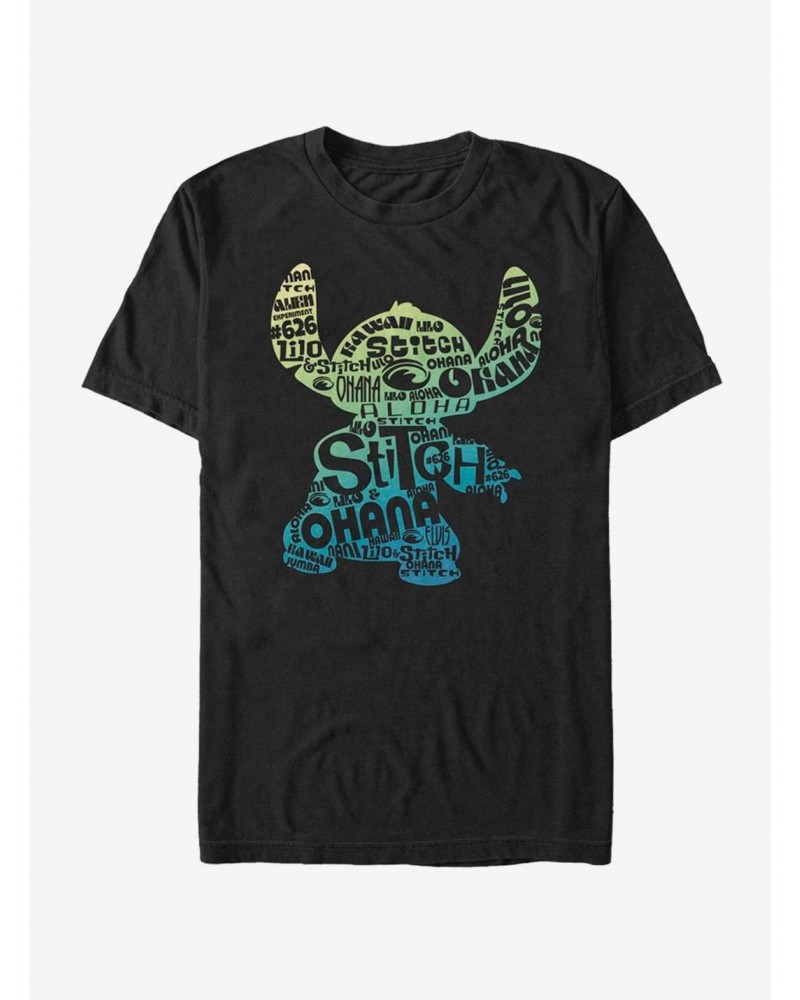 Disney Lilo & Stitch Stitch Fill T-Shirt $8.03 T-Shirts