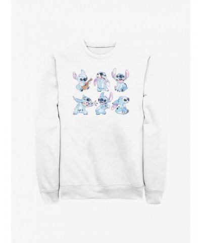 Disney Lilo & Stitch Faces Of Stitch Sweatshirt $9.15 Sweatshirts