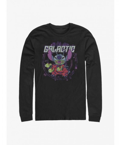 Disney Lilo & Stitch Dad's Are Galactic Long-Sleeve T-Shirt $12.63 T-Shirts