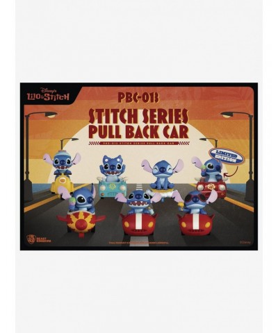 Disney Lilo & Stitch Pull Back Car Series Figure Blind Box Six Pack $16.75 Merchandises