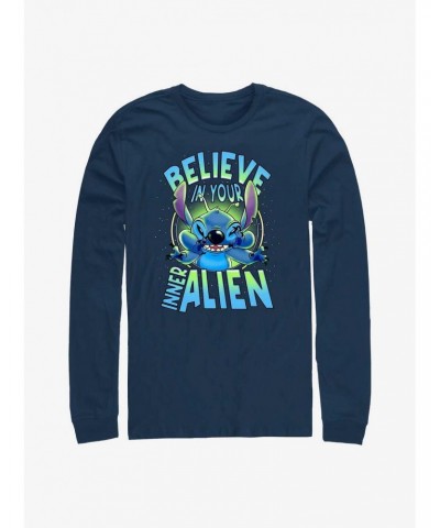 Disney Lilo & Stitch Inner Alien Long-Sleeve T-Shirt $8.16 T-Shirts