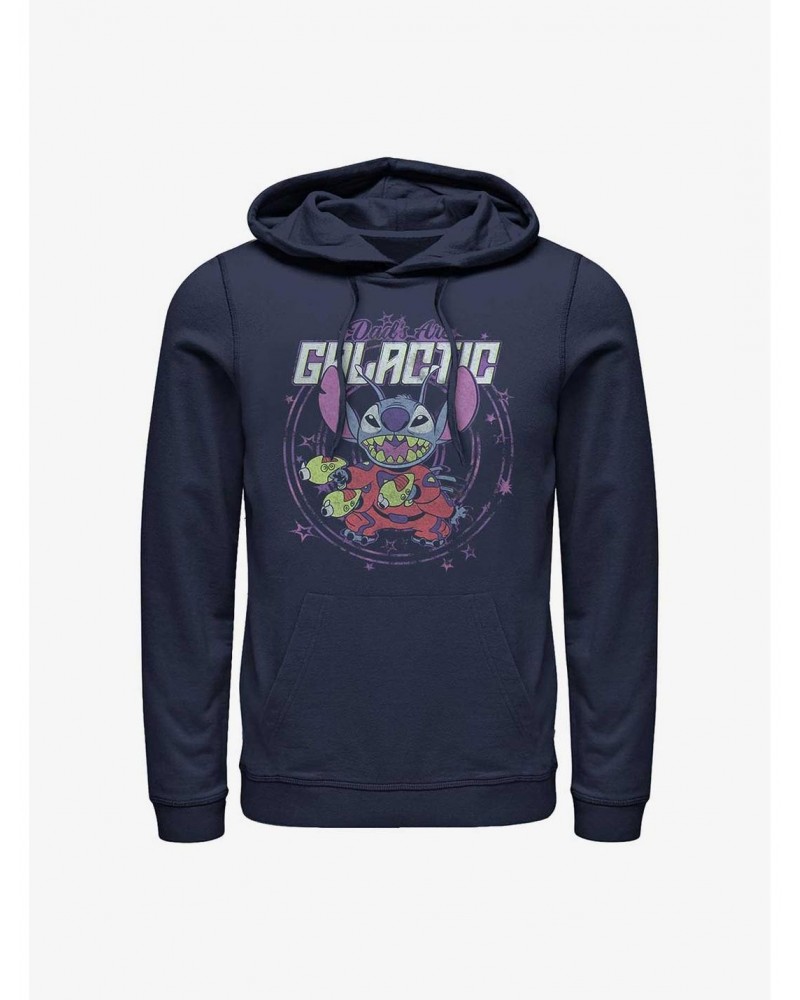 Disney Lilo & Stitch Dad's Are Galactic Hoodie $11.14 Hoodies