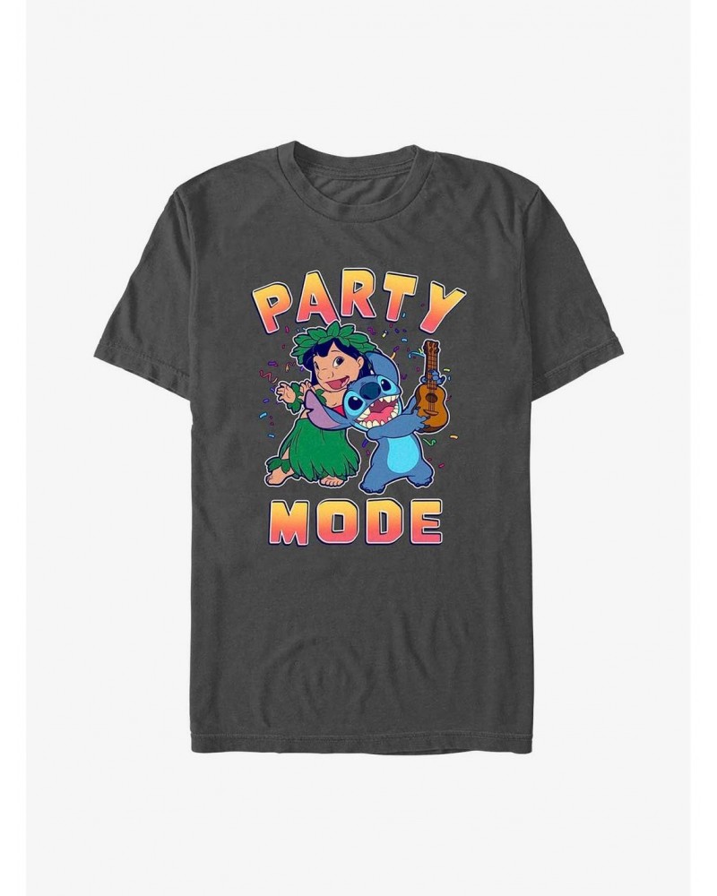 Disney Lilo & Stitch Party Mode T-Shirt $8.99 T-Shirts