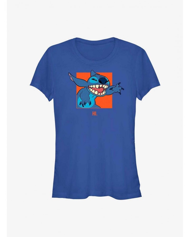 Disney Lilo & Stitch Awkward Hi Girls T-Shirt $7.57 T-Shirts