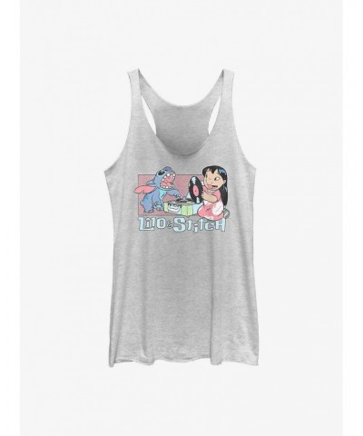 Disney Lilo & Stitch Duo Records Girls Tank $6.22 Tanks