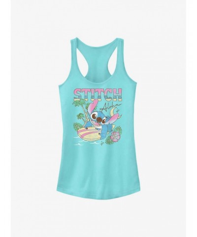 Disney Lilo & Stitch Aloha Stitch Girls Tank $8.37 Tanks