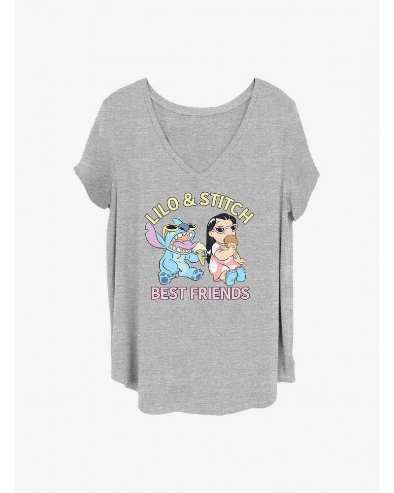 Disney Lilo & Stitch Best Friends Girls T-Shirt Plus Size $7.17 T-Shirts