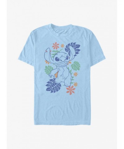 Disney Lilo & Stitch Tropical Stitch T-Shirt $6.31 T-Shirts