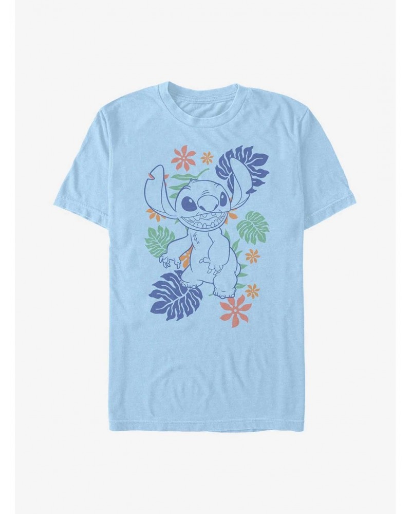 Disney Lilo & Stitch Tropical Stitch T-Shirt $6.31 T-Shirts