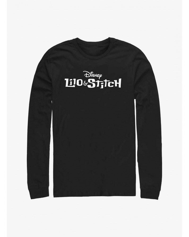 Disney Lilo & Stitch Logo Long Sleeve T-Shirt $10.26 T-Shirts