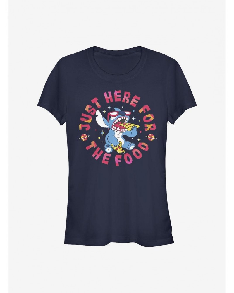 Disney Lilo & Stitch Pizza Girls T-Shirt $8.76 T-Shirts