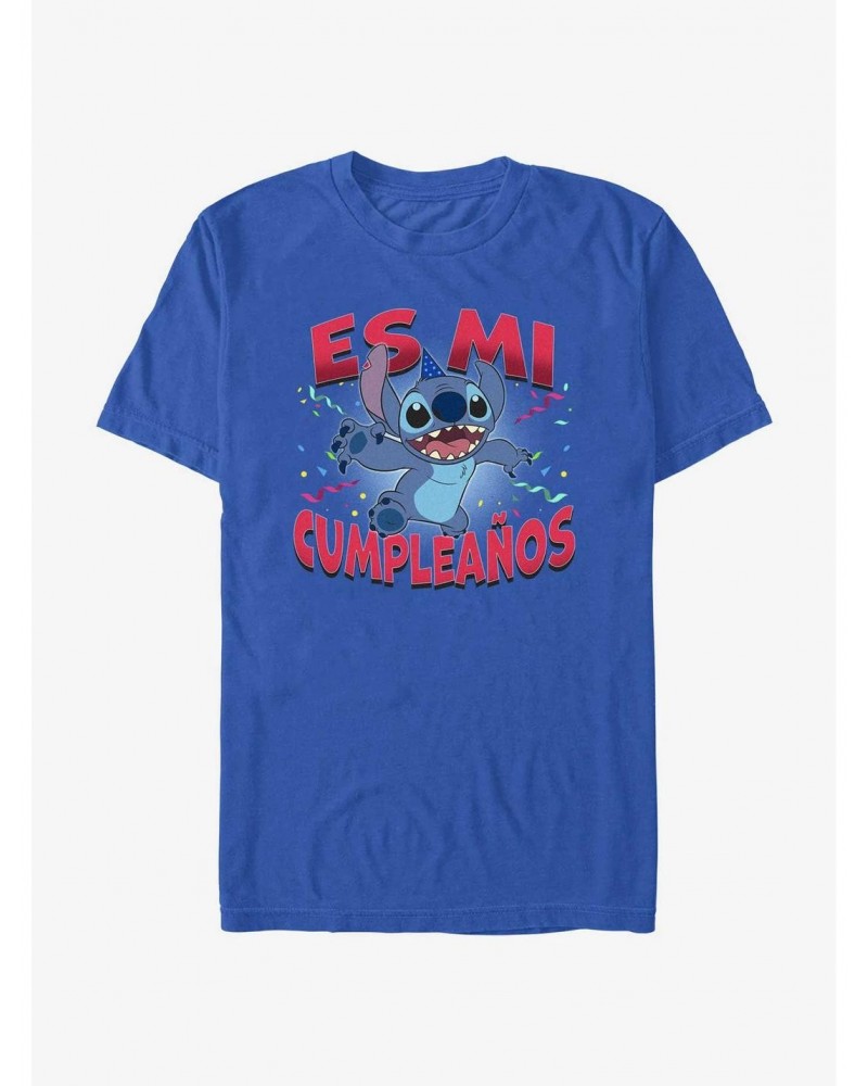 Disney Lilo & Stitch Spanish It's My Birthday T-Shirt $9.37 T-Shirts