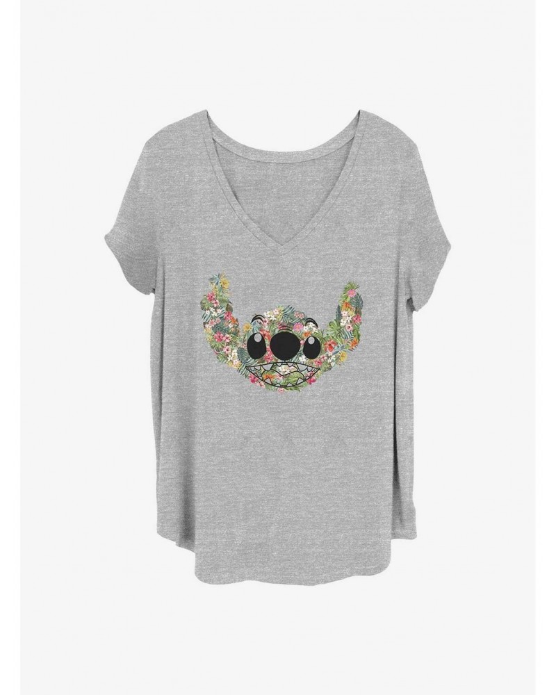 Disney Lilo & Stitch Flower Boy Girls T-Shirt Plus Size $7.86 T-Shirts