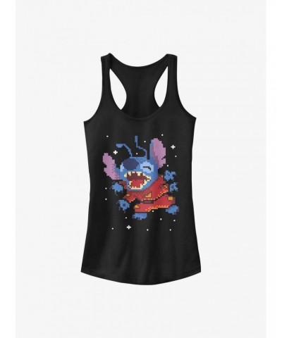 Disney Lilo & Stitch Pixel Girls Tank $8.76 Tanks