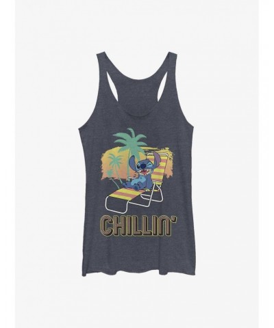 Disney Lilo & Stitch Stitch Chillin Girls Tank $9.53 Tanks