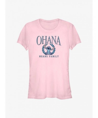 Dsny Lilo Stch Stitch Collegiate Girls T-Shirt $8.37 T-Shirts