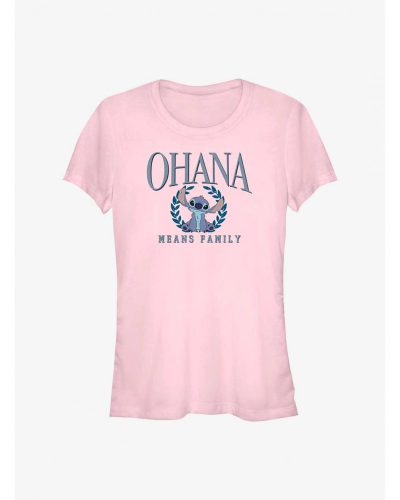 Dsny Lilo Stch Stitch Collegiate Girls T-Shirt $8.37 T-Shirts