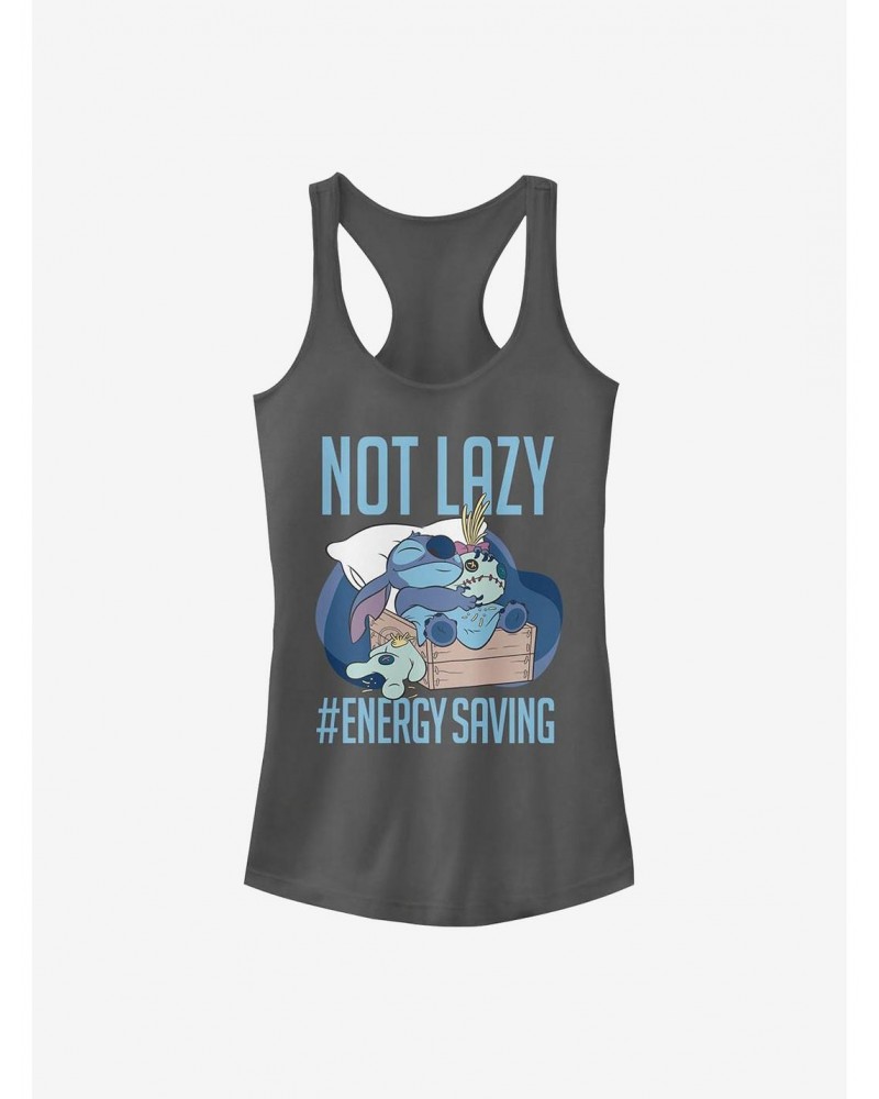 Disney Lilo & Stitch Lazy Energy Girls Tank $7.17 Tanks