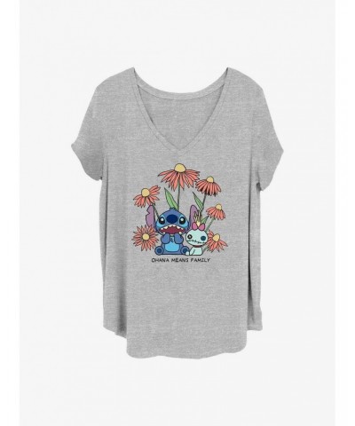 Disney Lilo & Stitch and Scrump Girls T-Shirt Plus Size $10.87 T-Shirts