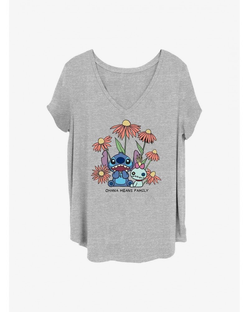 Disney Lilo & Stitch and Scrump Girls T-Shirt Plus Size $10.87 T-Shirts