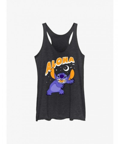 Disney Lilo & Stitch Spooky Aloha Girls Tank $9.12 Tanks