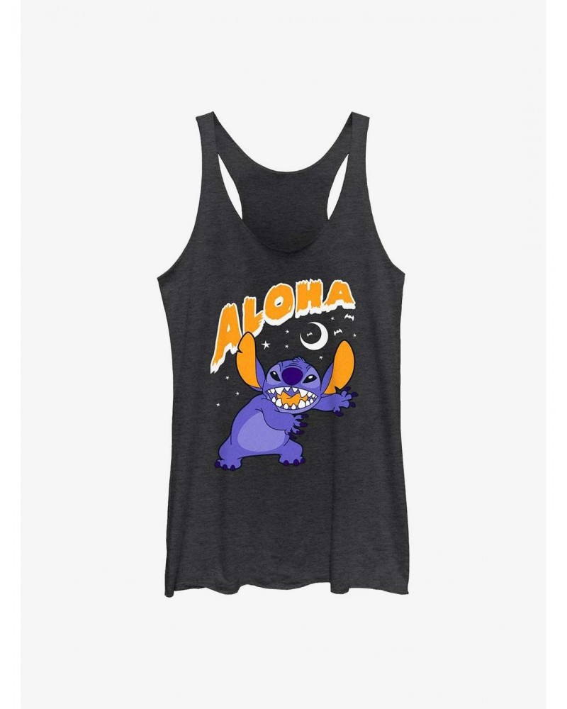 Disney Lilo & Stitch Spooky Aloha Girls Tank $9.12 Tanks