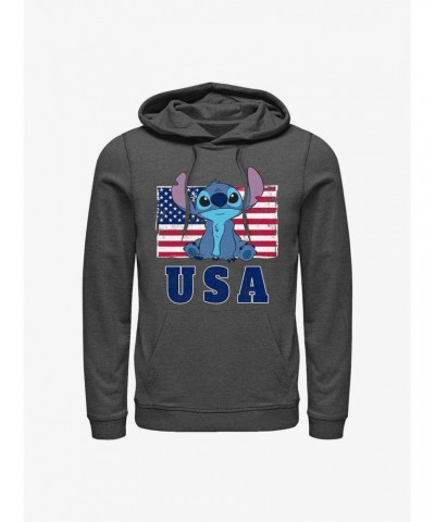 Disney Lilo & Stitch America Hoodie $16.88 Hoodies