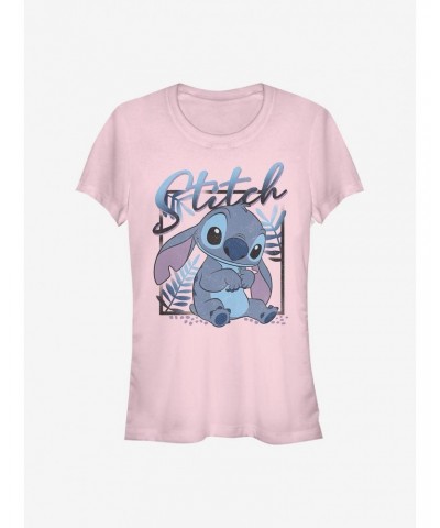 Disney Lilo & Stitch Square Girls T-Shirt $8.76 T-Shirts