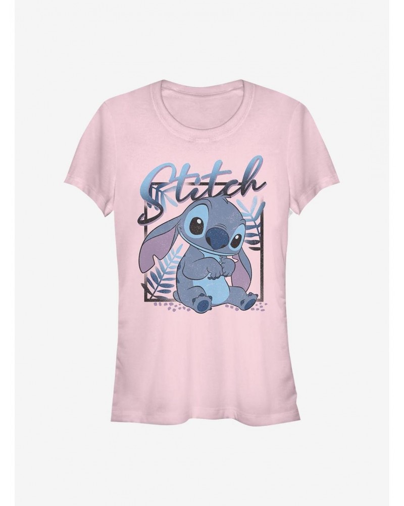 Disney Lilo & Stitch Square Girls T-Shirt $8.76 T-Shirts