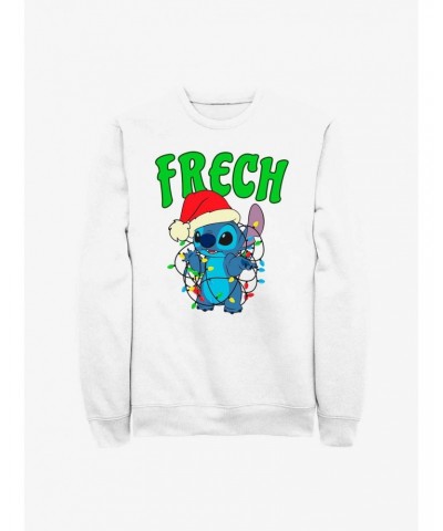 Disney Lilo & Stitch Frech Naughty in German Sweatshirt $10.63 Sweatshirts