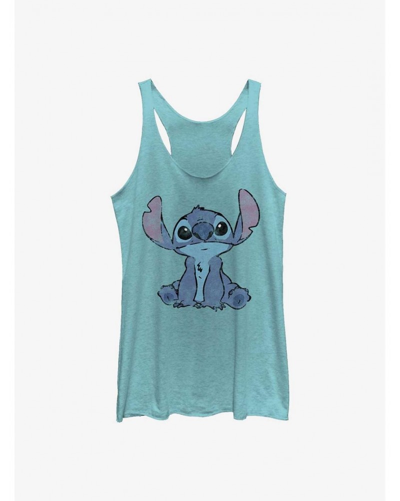 Disney Lilo & Stitch Simply Stitch Girls Tank $7.25 Tanks