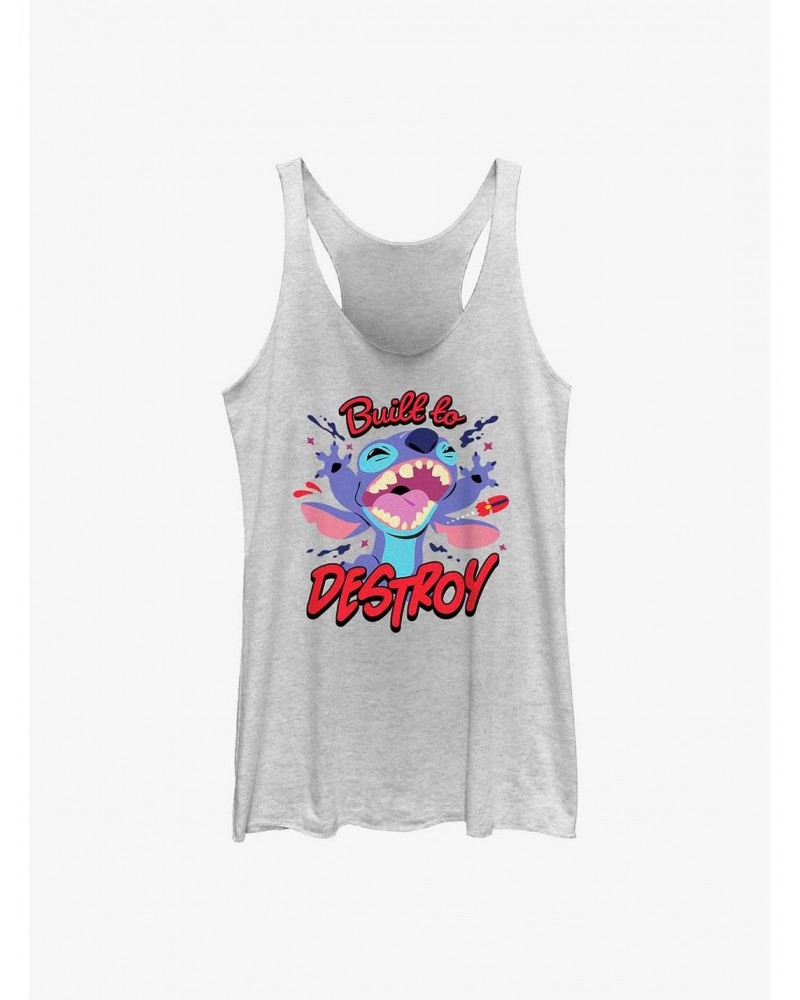 Disney Lilo & Stitch Built To Destroy Girls Tank $7.25 Tanks