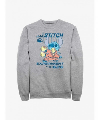 Disney Lilo & Stitch Experiment 626 Crew Sweatshirt $12.40 Sweatshirts