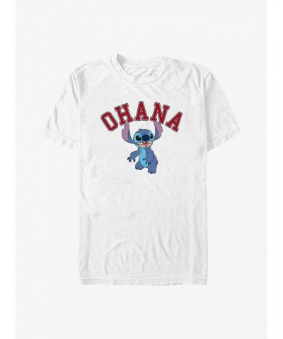 Disney Lilo & Stitch Ohana Collegiate T-Shirt $9.18 T-Shirts