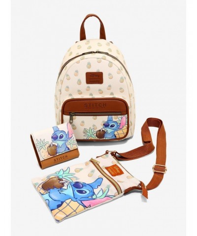 Loungefly Disney Lilo & Stitch Pineapple Mini Backpack $12.77 Backpacks