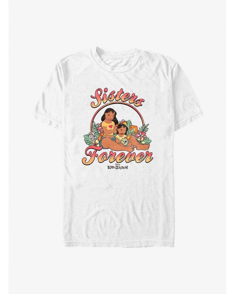 Disney Lilo & Stitch Sisters Forever T-Shirt $5.74 T-Shirts